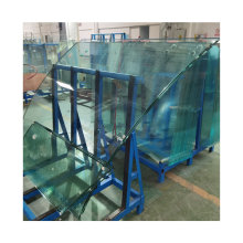 Jumbo size safety tempered curved glass for building windows